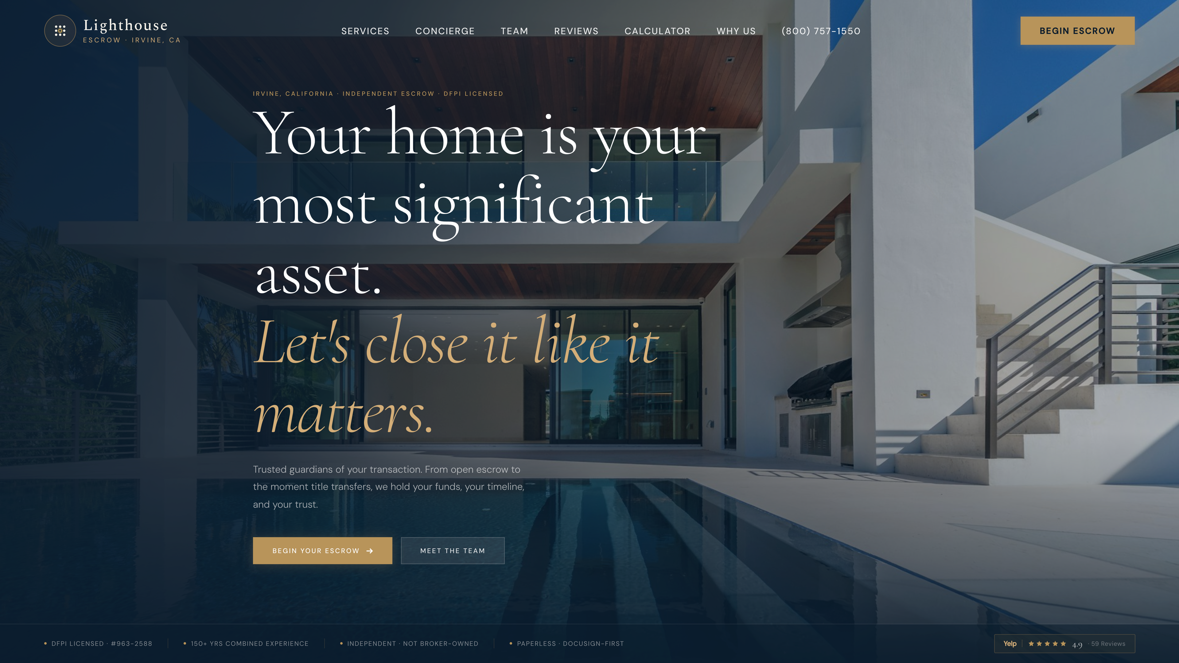 Lighthouse Escrow preview
